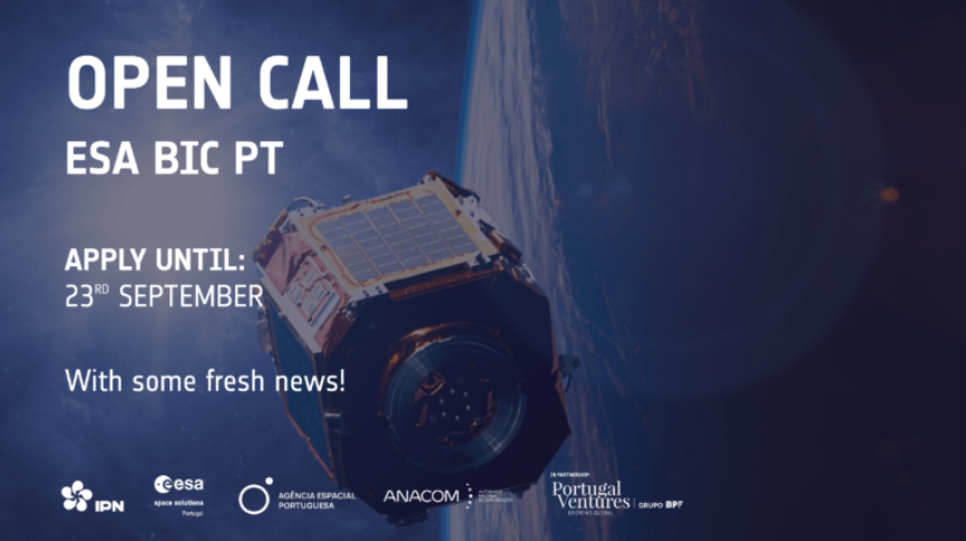 ESA BIC Portugal Open Call is launched!