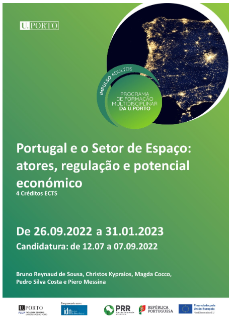 Portugal e o Setor de Espaço: atores, regulação e potencial económico